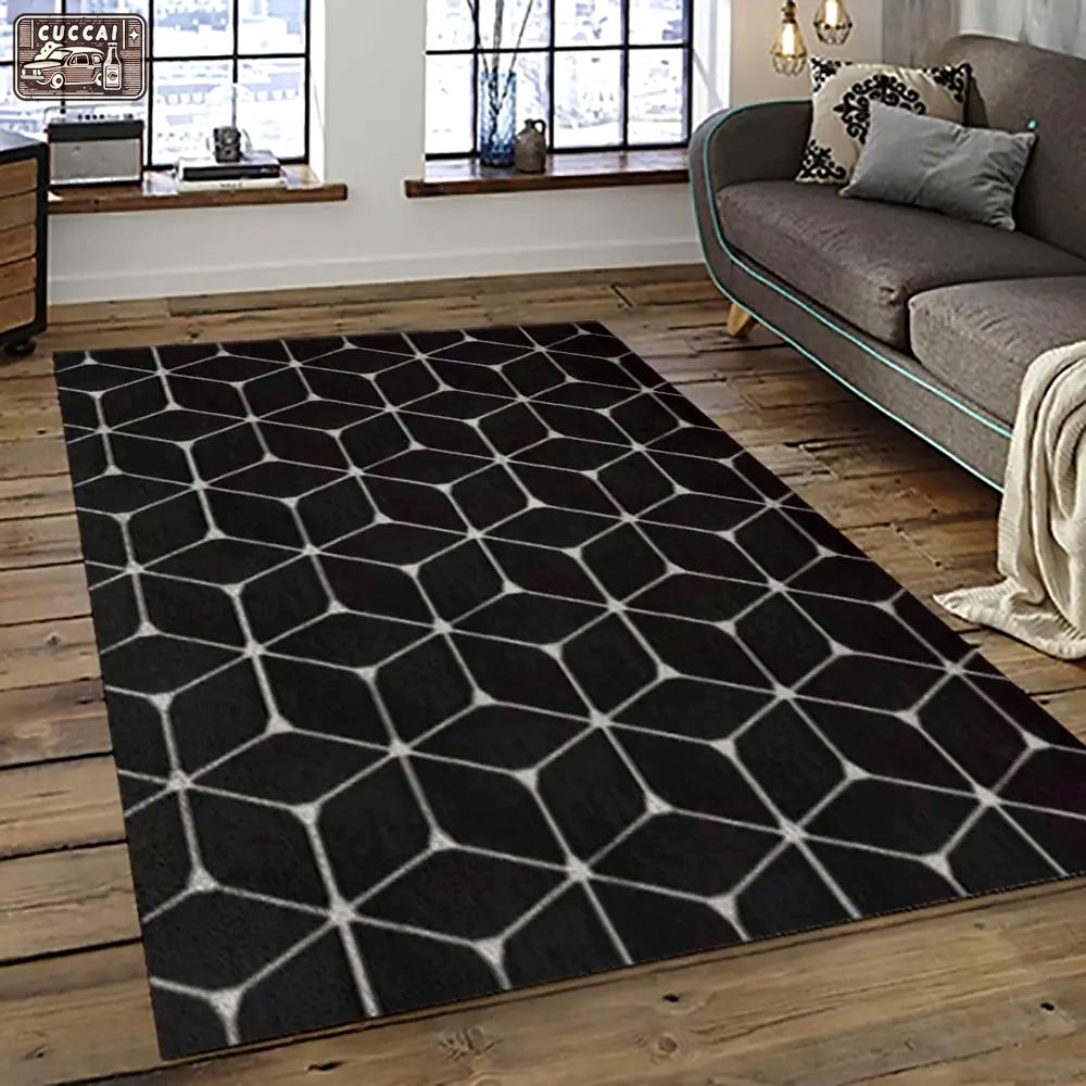 Aztec southwestern geometric shape pattern carpet area rug best gift for home decor event gift asg86 Rectangle Rug