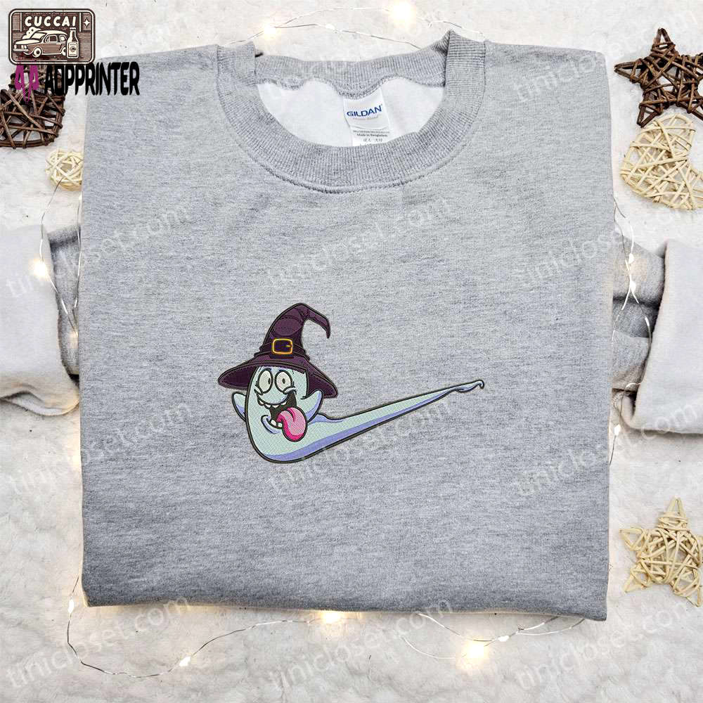 Baby witcher x swoosh embroidered sweatshirt – perfect halloween gift for family Embroidered Shirt