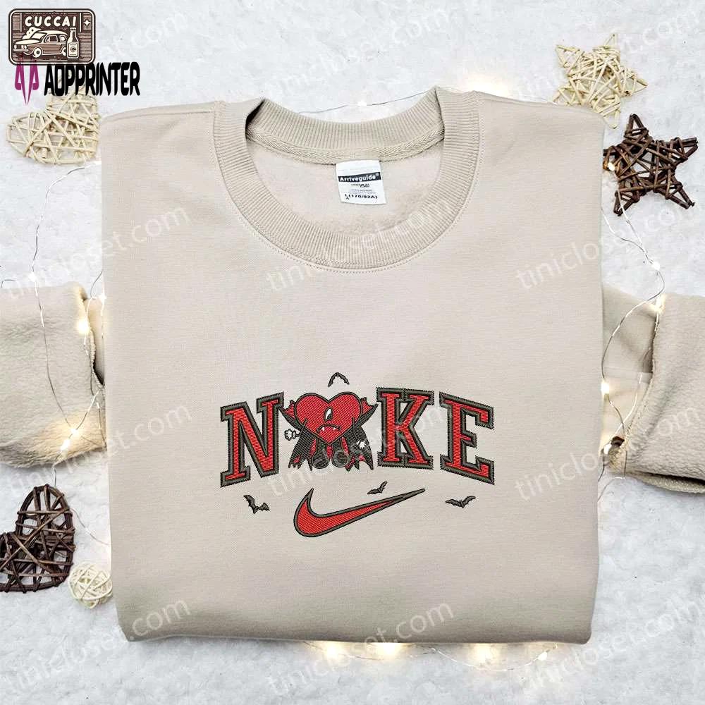 Bad bunny x nike embroidered hoodie & shirt: best halloween gift ideas Embroidered Shirt