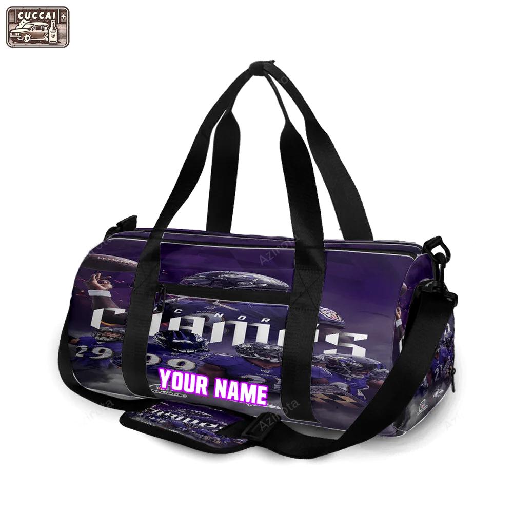 Baltimore ravens team17 personalized name travel bag gym bag 748 Travel Bag