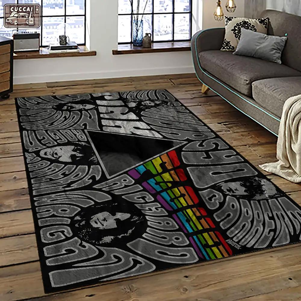 Band pink floyd music carpet rectangle area rug for living room bedroom decor pfo12 Rectangle Rug