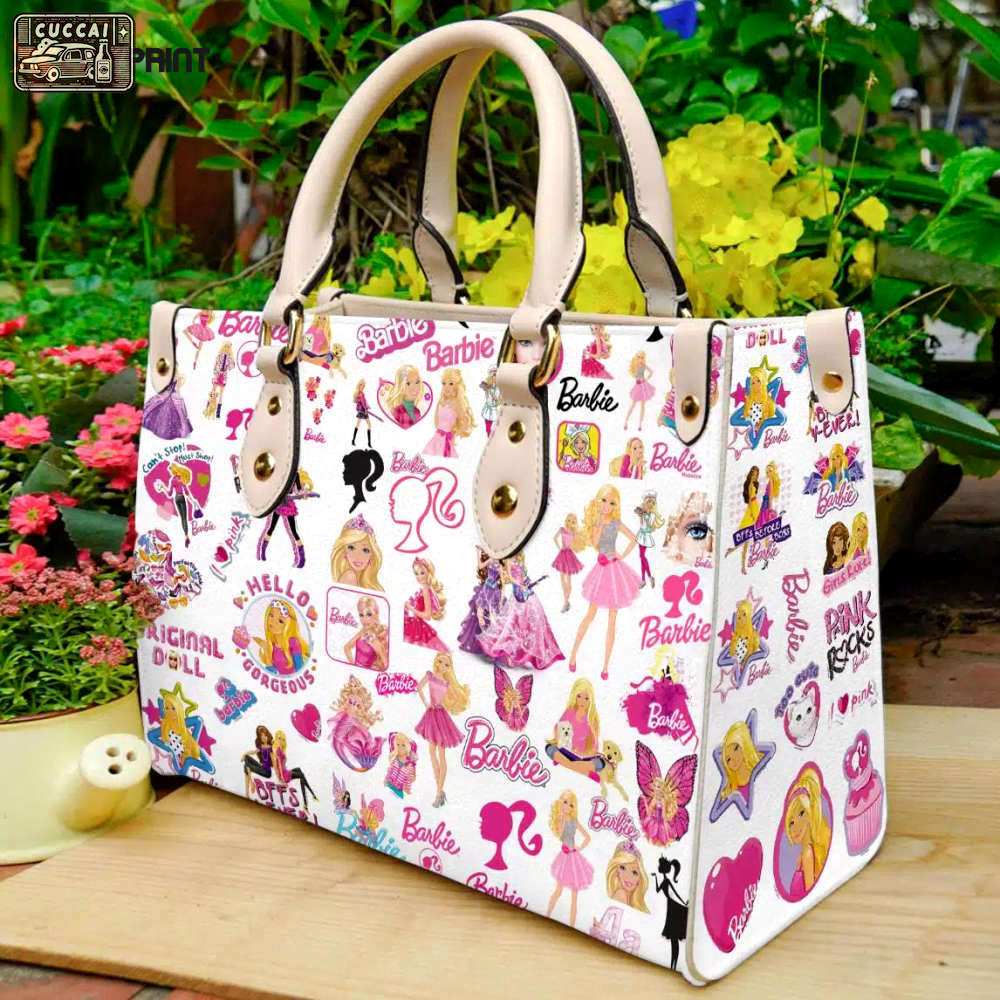 Barbie 1 leather handbag gift for women 4493 Women Leather Hand Bag