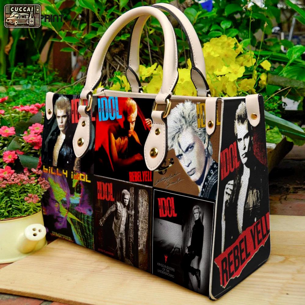 Billy idol 2 leather handbag gift for  women 3070 Women Leather Hand Bag