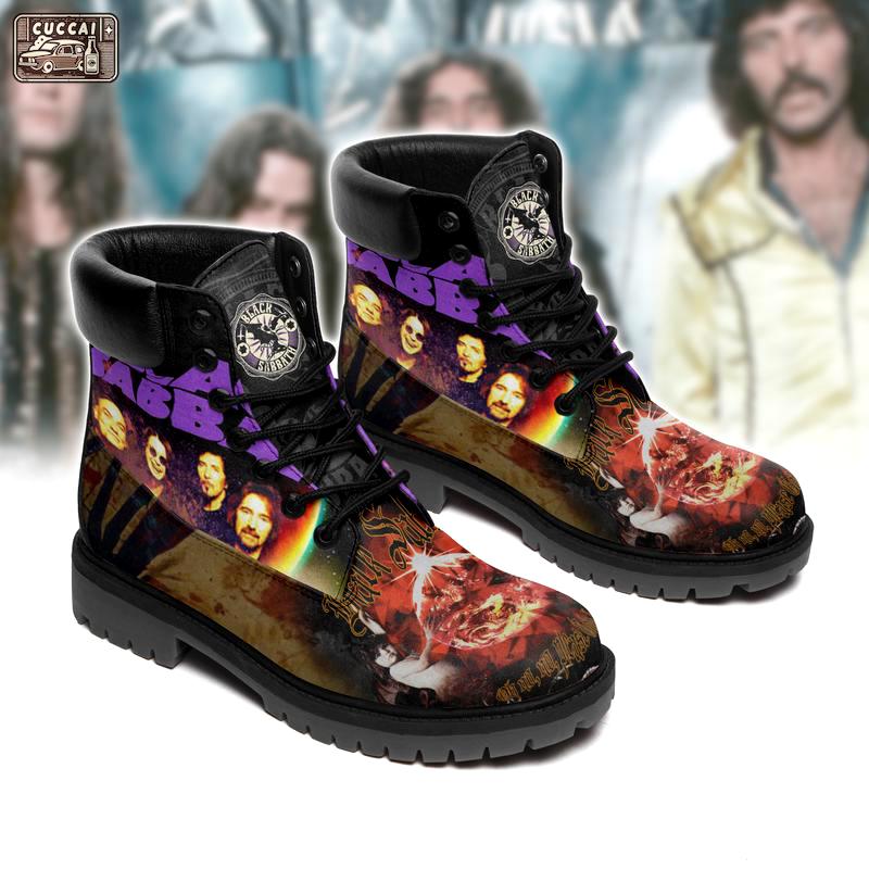Black sabbath form timboots hot 2023 best gift for fans 3 Timboots Shoes