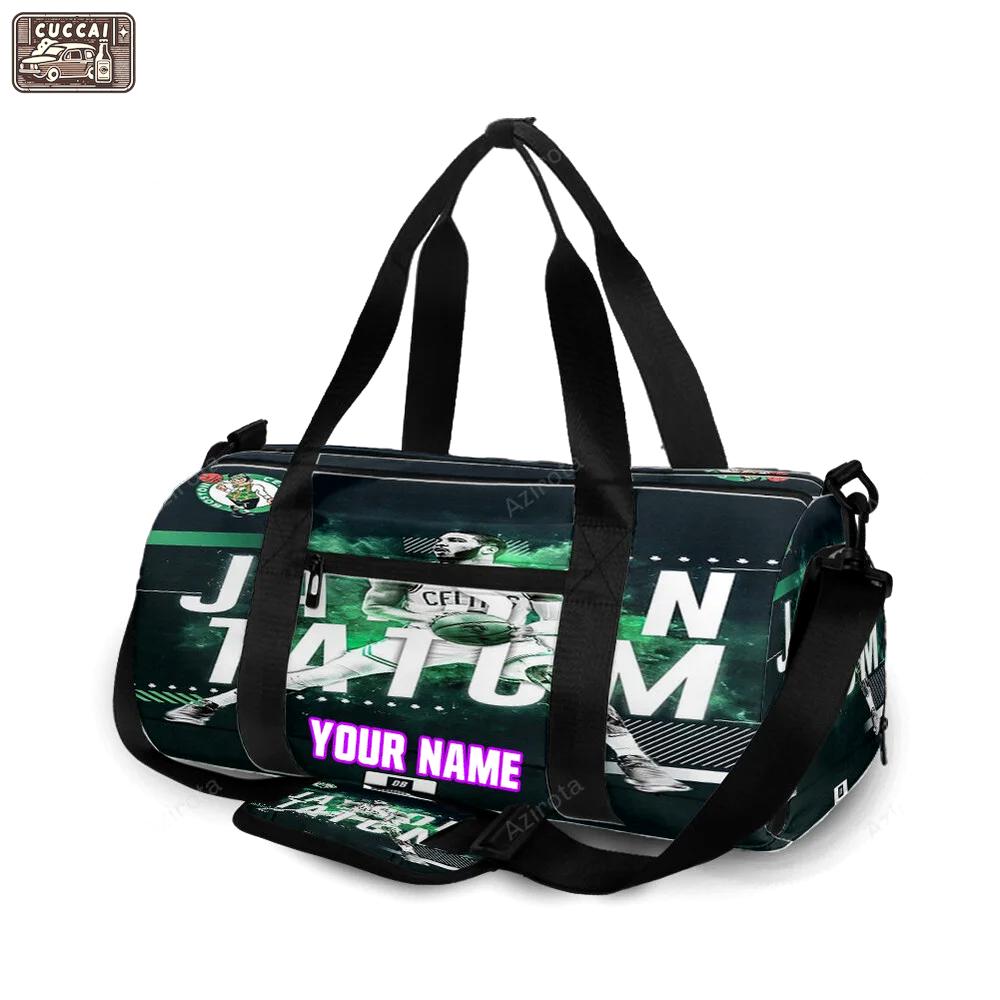 Boston celtics jayson tatum6 personalized name travel bag gym bag 1230 Travel Bag