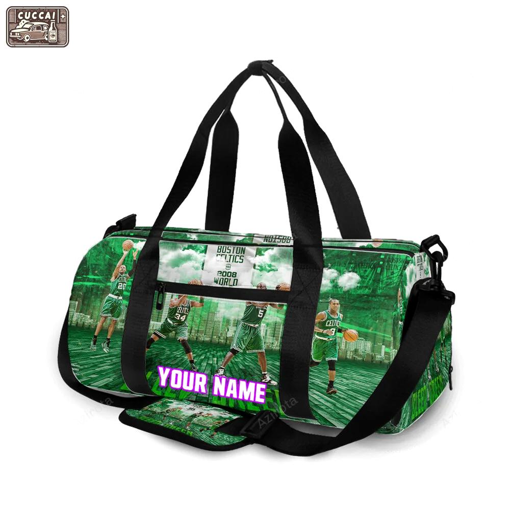 Boston celtics players bleep green personalized name travel bag gym bag 1663 Travel Bag
