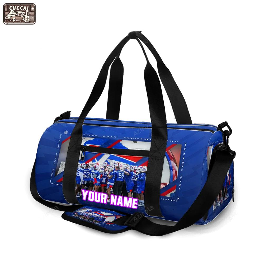 Buffalo bills players v1 personalized name travel bag gym bag 1016 Travel Bag