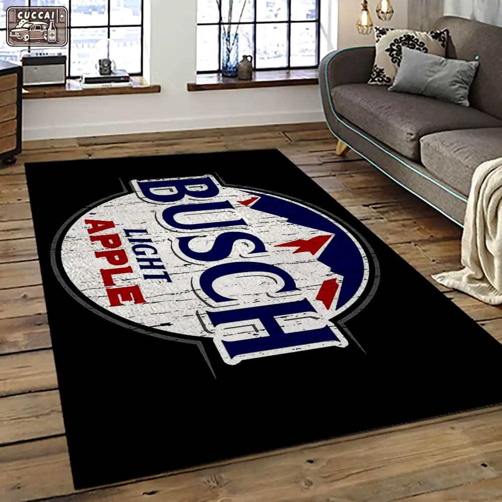 Busch light style living room retangle carpet area rug home decor room decor gift for friends bl10 Rectangle Rug