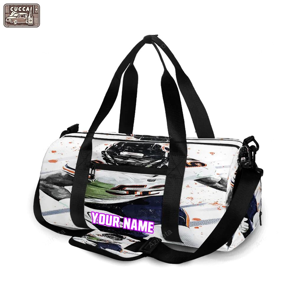 Chicago bears khalil mack8 personalized name travel bag gym bag 1048 Travel Bag