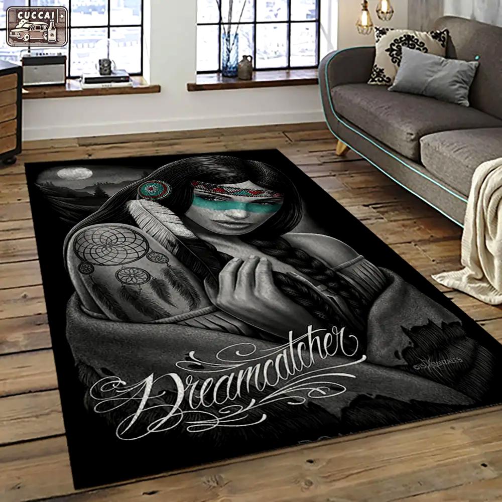 Chicano cholo style living room retangle carpet area rug home decor room decor gift for friends cc10 Rectangle Rug