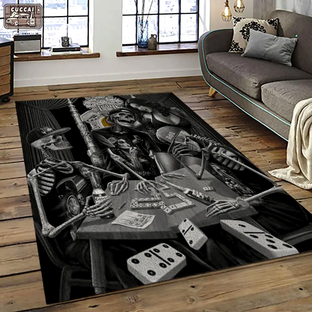 Chicano cholo style living room retangle carpet area rug home decor room decor gift for friends cc27 Rectangle Rug