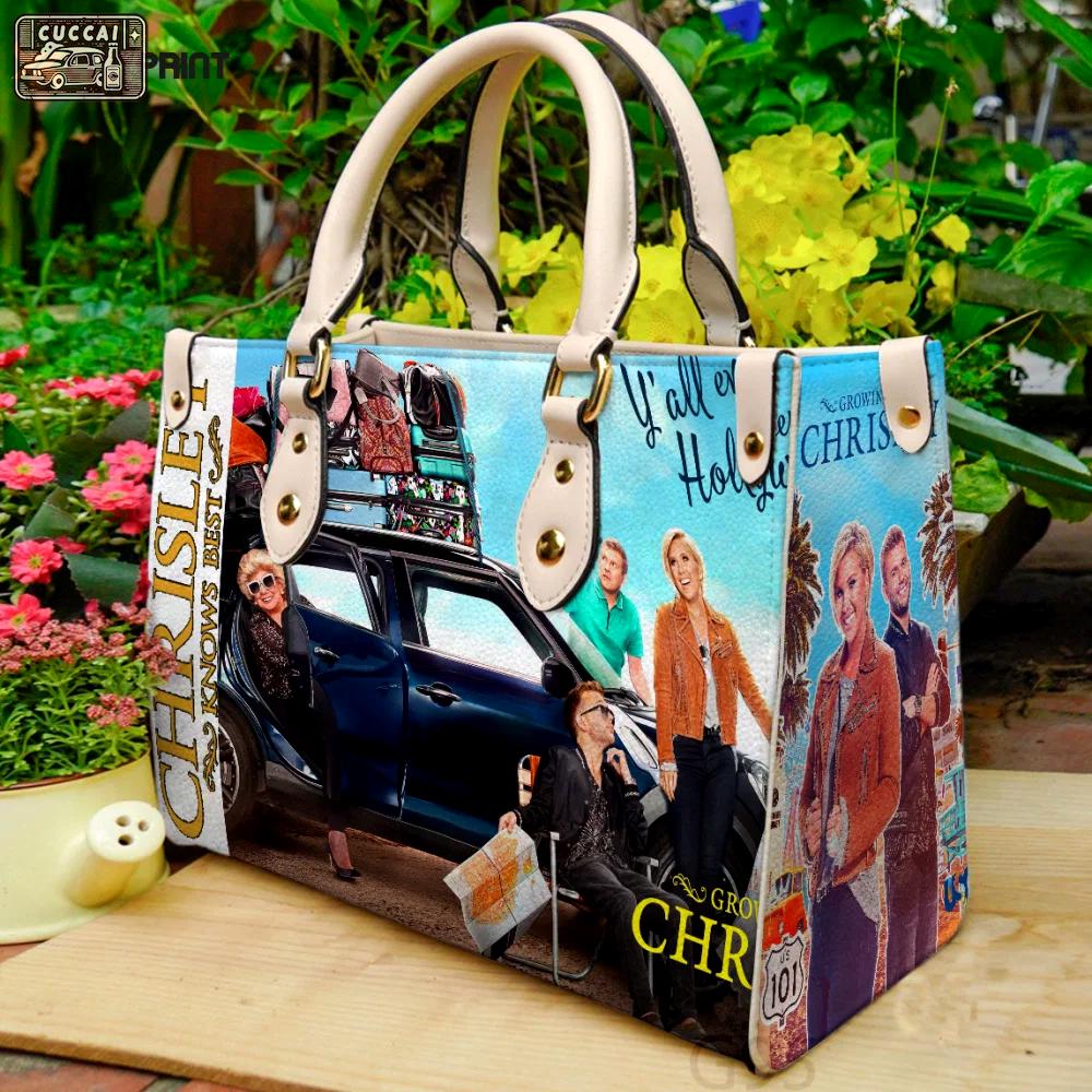 Chrisley knows best leather bag for women gift 1438 Women Leather Hand Bag