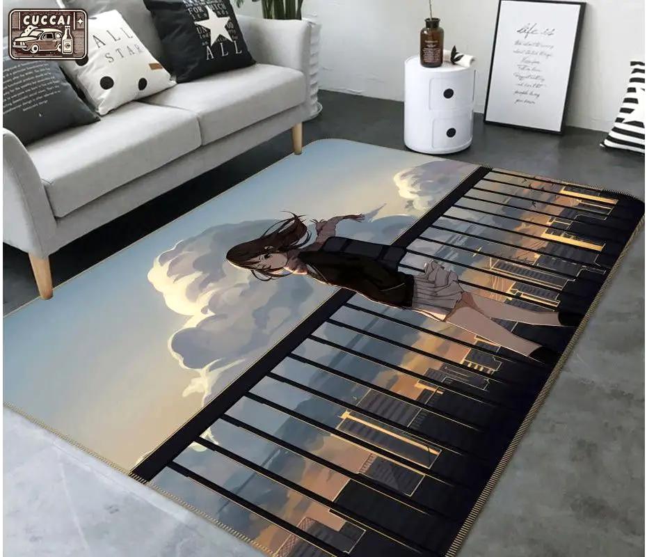 Cinderella girls anime 4 area rug living room and bed room rug rug regtangle carpet floor decor home decor Rectangle Rug