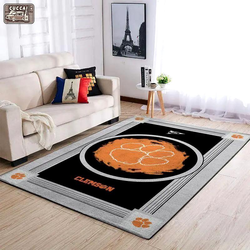 Clemson tigers ncaa living room carpet 20030327 rug regtangle 1 Rectangle Rug