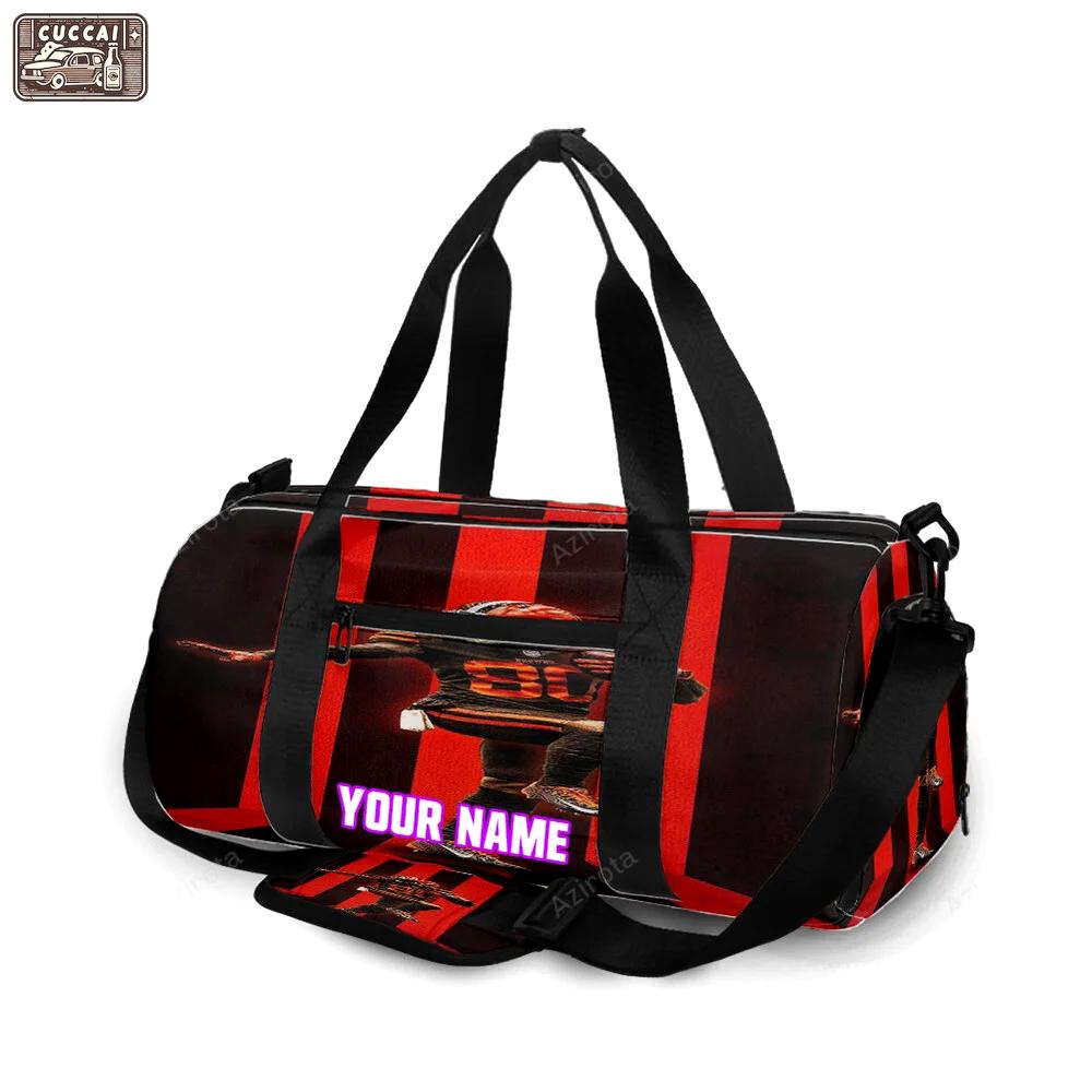 Cleveland browns baker mayfield 06 v2 personalized name travel bag gym bag 1876 Travel Bag