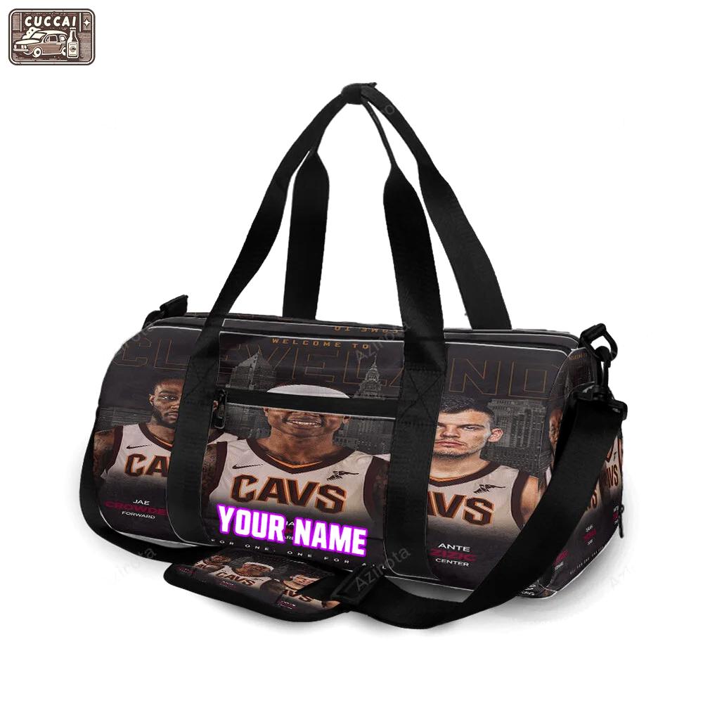 Cleveland cavaliers team6 personalized name travel bag gym bag 1624 Travel Bag