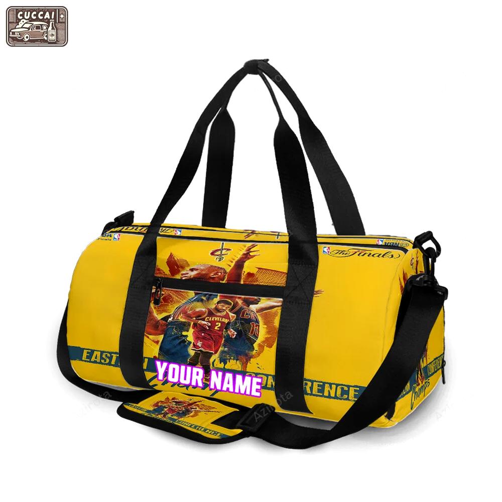 Cleveland cavaliers team8 personalized name travel bag gym bag 73 Travel Bag