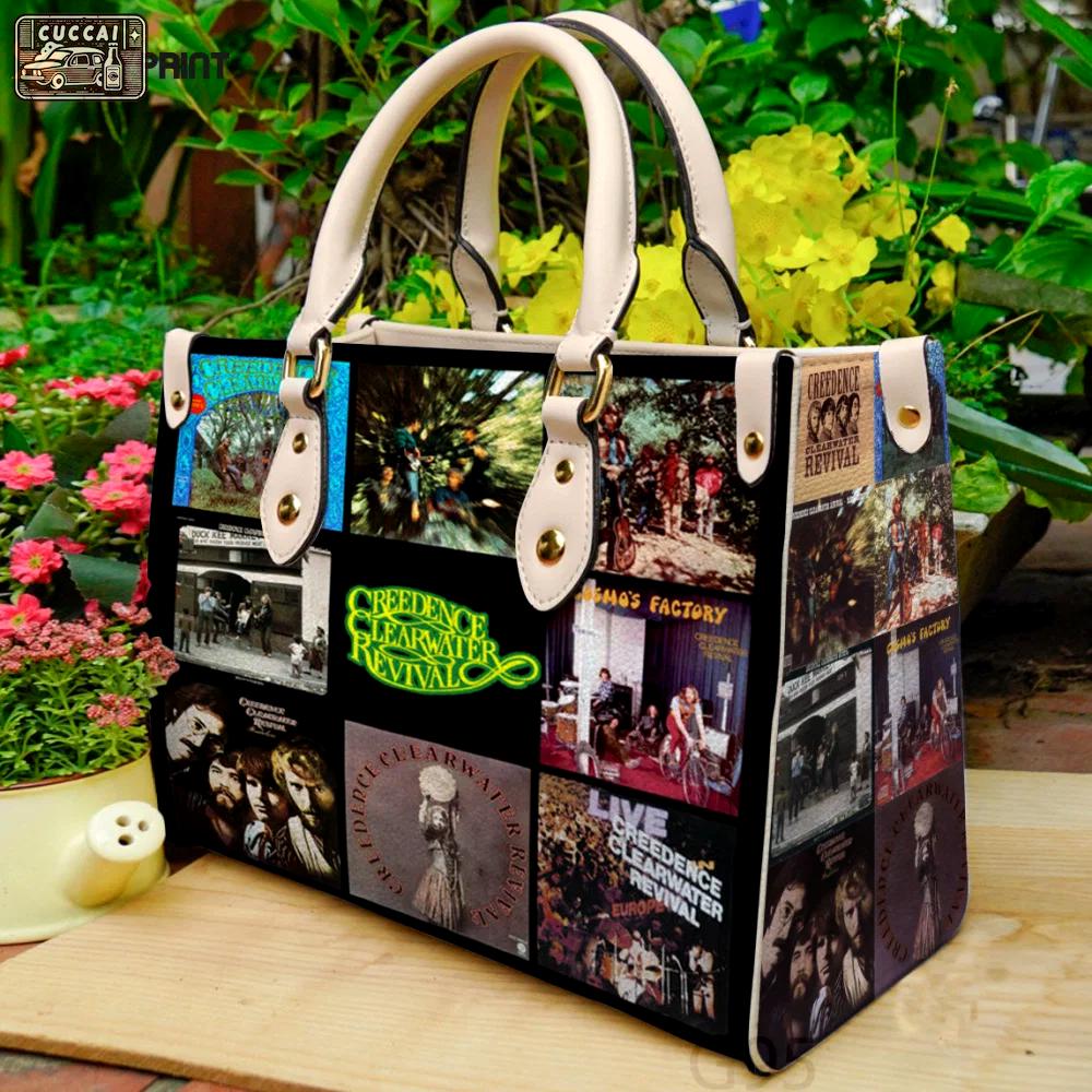 Creedence clearwater revival leather bag g95 749 Women Leather Hand Bag