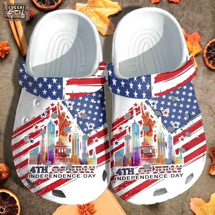 Crocs outfit - 4th july independence day liberty usa crocs crocband clogs - 3 Crocs Outfit