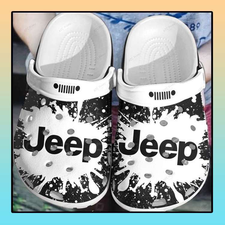 Crocs outfit - black white jeep crocs crocband clog shoes for jeep lover - 251 Crocs Outfit