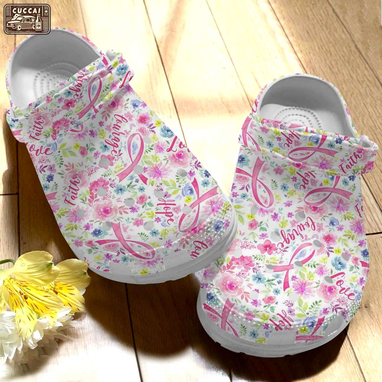 Crocs outfit - breast cancer awareness faith courage crocs crocband clog shoes - 286 Crocs Outfit