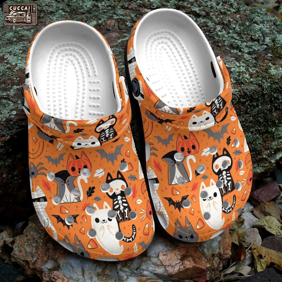 Crocs outfit - cat lover halloween crocs clogs crocband shoes - 365 Crocs Outfit
