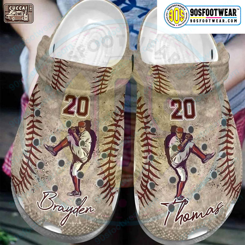 Crocs outfit - customize jersey numbers and name personalized baseball crocs - 500 Crocs Outfit
