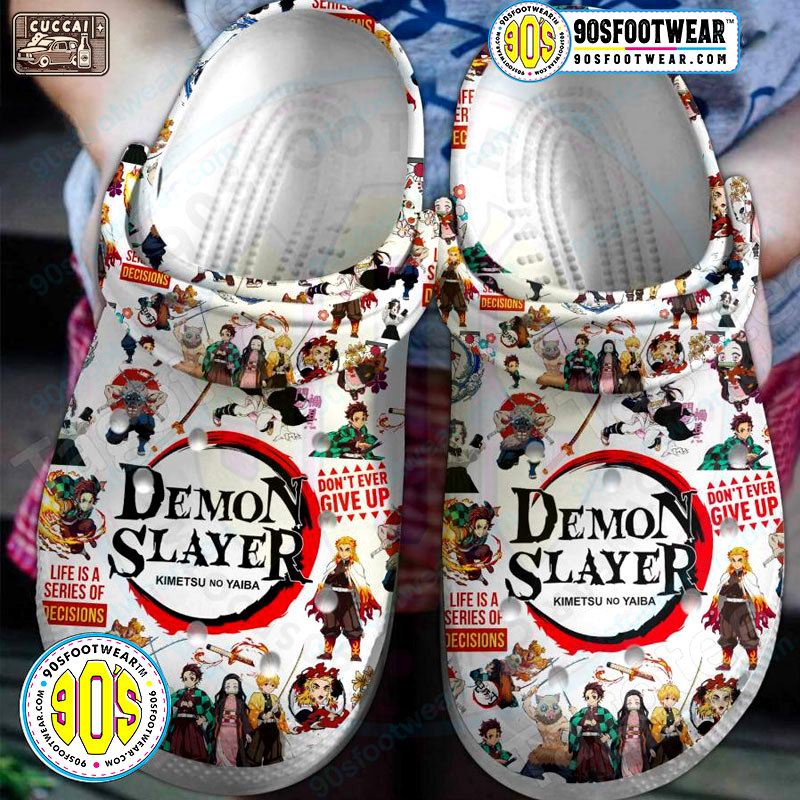 Crocs outfit - demon slayer crocs demon slayer pattern anime clog shoes - 563 Crocs Outfit