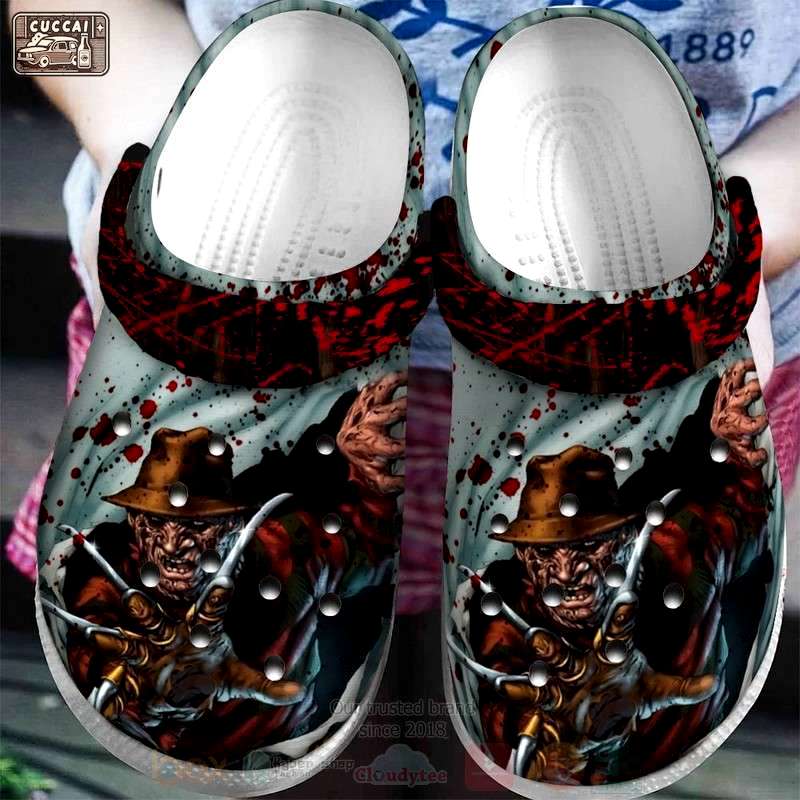 Crocs outfit - freddy krueger a nightmare on elm street blue blood halloween crocs crocband clogs shoes - 726 Crocs Outfit