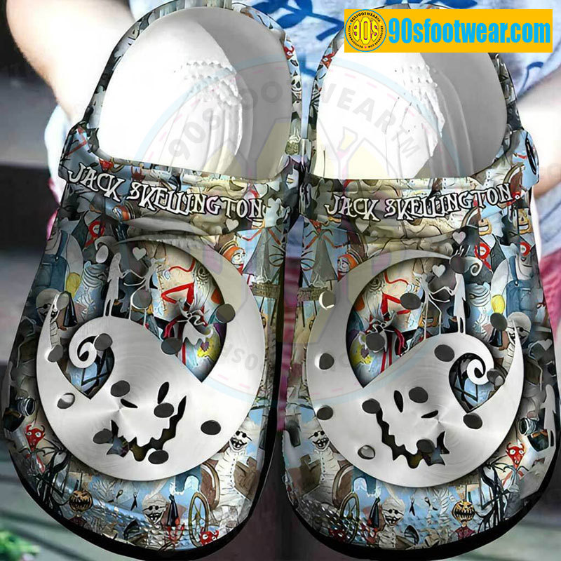 Crocs outfit - halloween crocs jack skellington horror the nightmare before christmas classic clogs - 854 Crocs Outfit