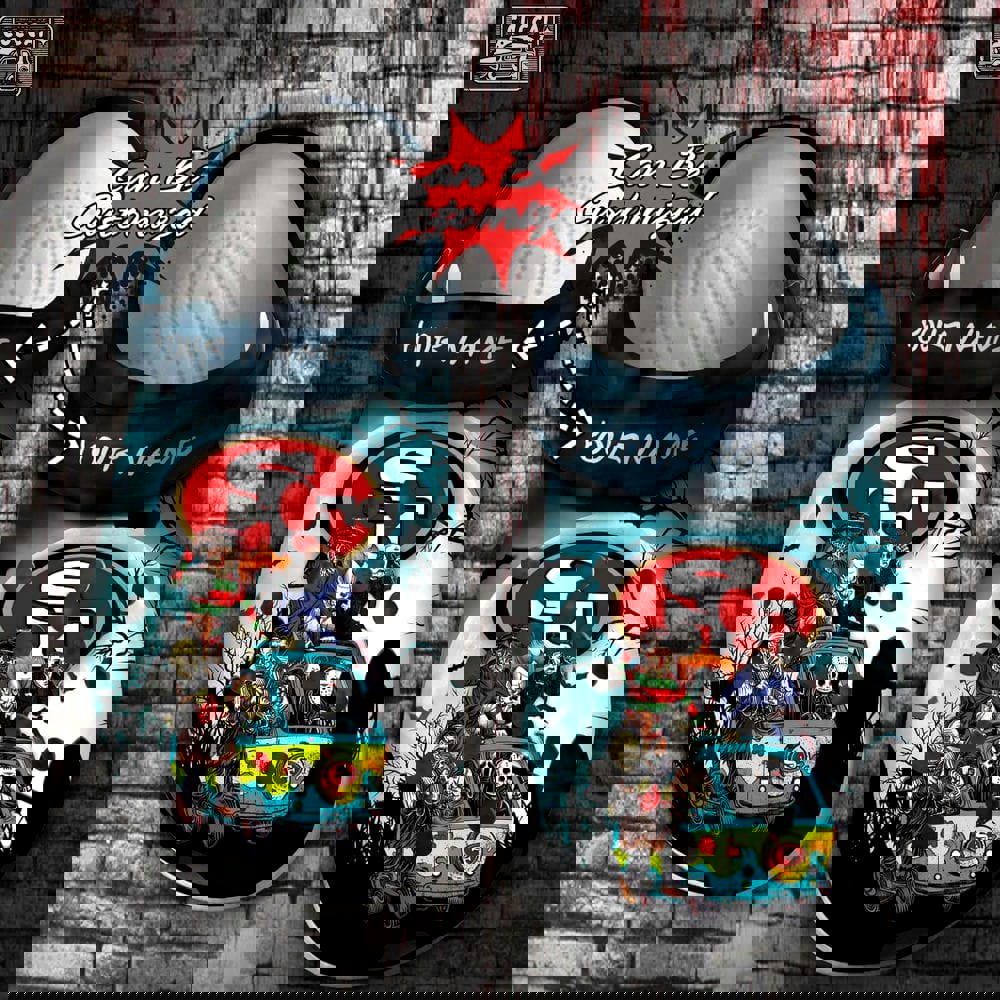 Crocs outfit - halloween crocs personalized san francisco 49ers horror friends van with clown retro scary movie villains clogs crocband shoes - 993 Crocs Outfit