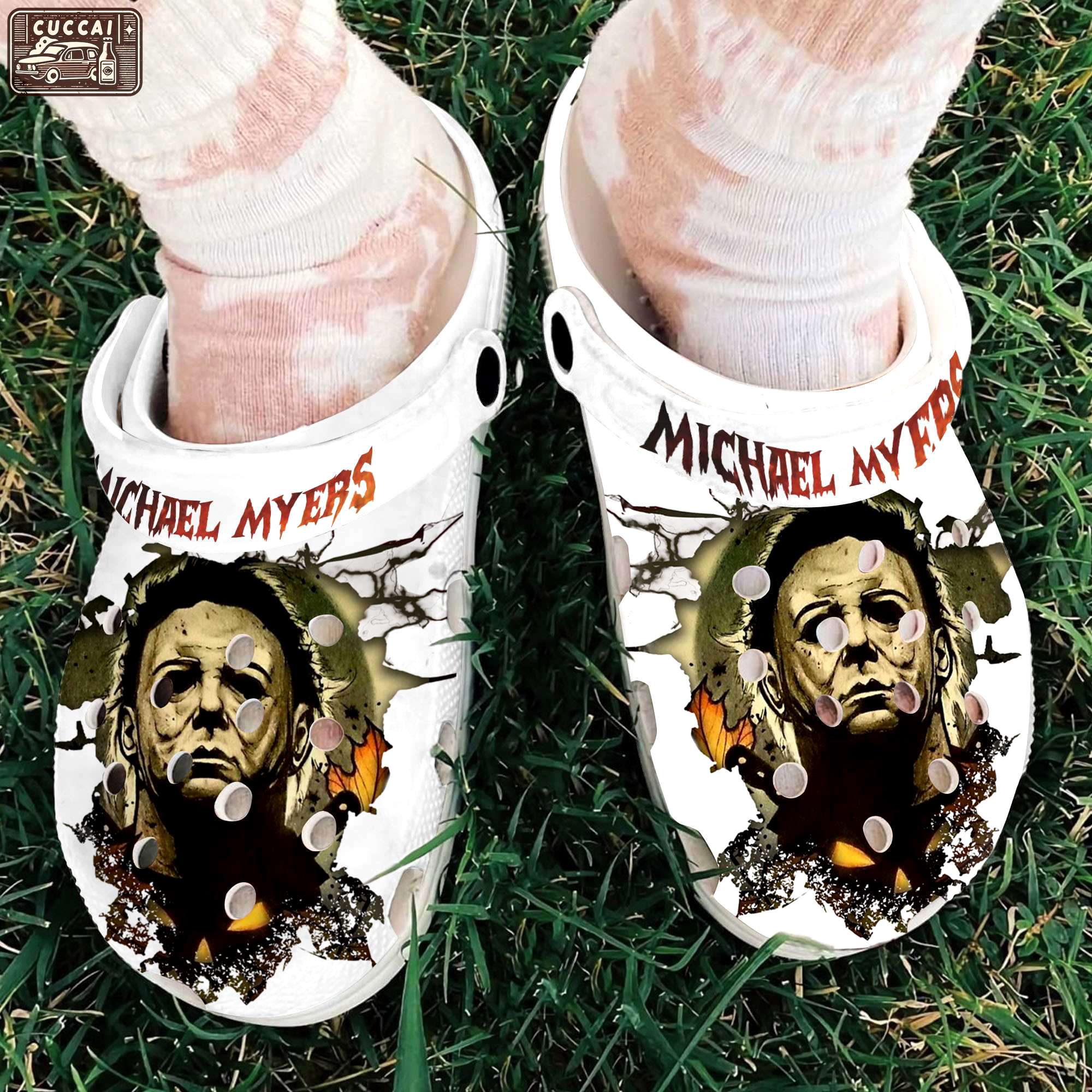 Crocs outfit - halloween michael myers murder crocs crocband clogs - 1064 Crocs Outfit