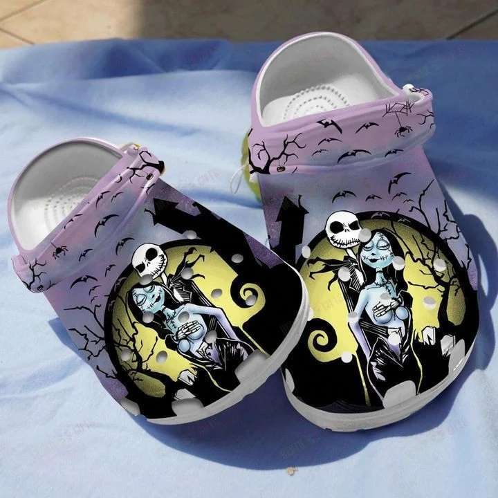Crocs outfit - jack and sally nightmare before christmas halloween classic crocs clogs crocband shoes - 1293 Crocs Outfit