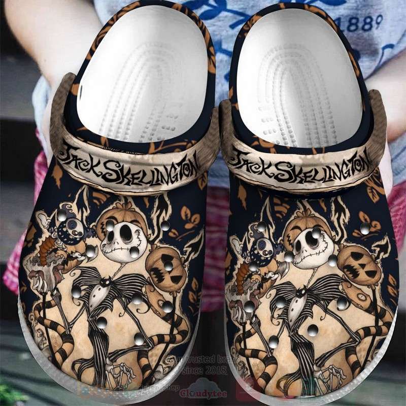 Crocs outfit - jack skellington halloween pumpkin crocs crocband clogs shoes - 1303 Crocs Outfit