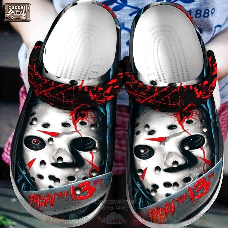 Crocs outfit - jason voorhees friday the 13th horror mask crocs crocband clogs shoes - 1316 Crocs Outfit