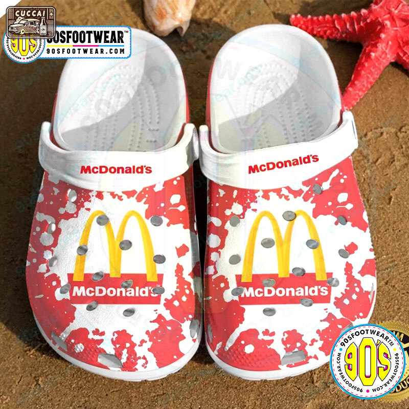 Crocs outfit - mcdonald crocs paint splashes design color clog shoes - 1407 Crocs Outfit