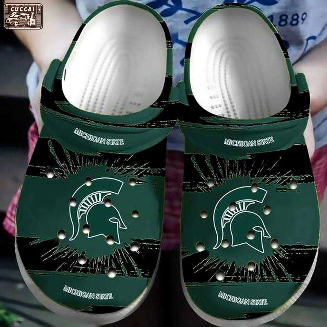 Crocs outfit - michigan state spartans crocs crocband clogs - 1432 Crocs Outfit