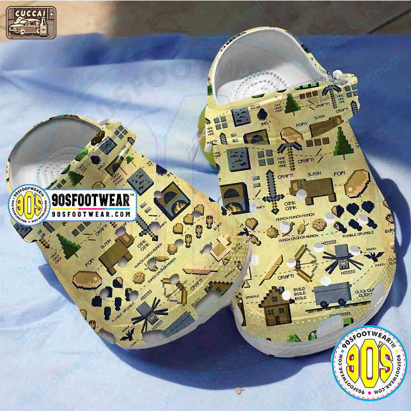 Crocs outfit - minecraft creeper crocs minecraft gamer items clog shoes - 1466 Crocs Outfit