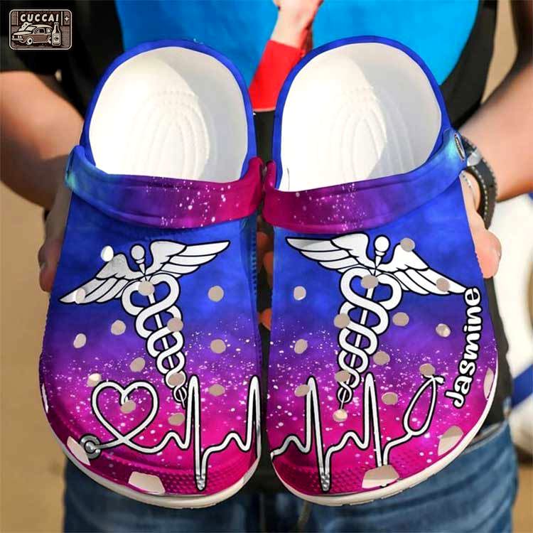 Crocs outfit - nurse personalized symbol crocs clog shoes custom name nurse crocs - 1560 Crocs Outfit