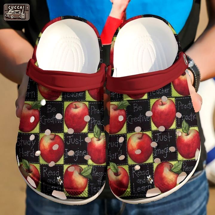 Crocs outfit - study hard be greative teacher crocs crocband clog shoes for men women - 2129 Crocs Outfit