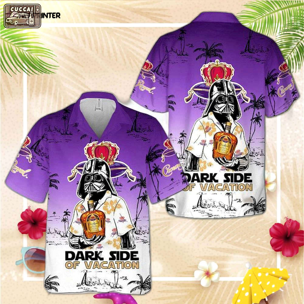 Crown royal s dark side of vacation hawaiian shirt for men women Hawaii Shirt