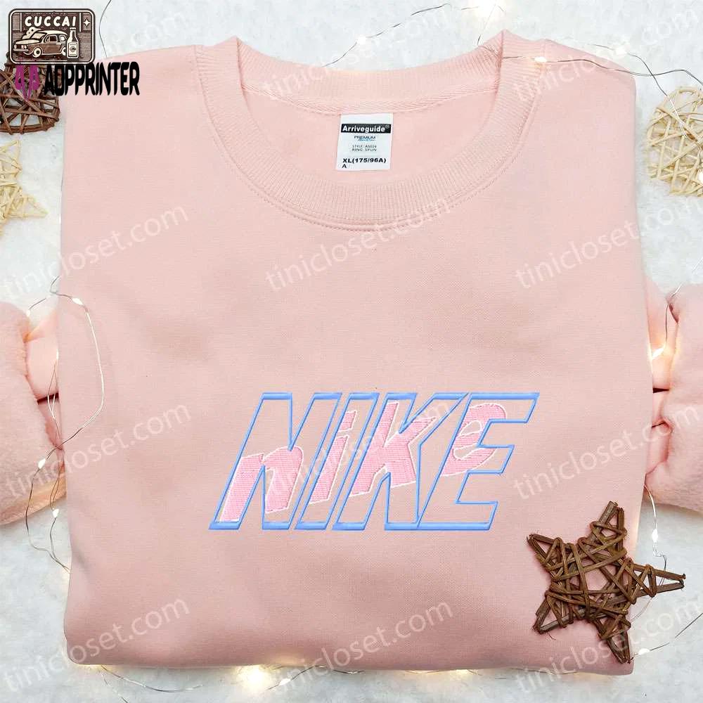 Custom vintage nike embroidered shirt: unique nike inspired gift ideas Embroidered Shirt