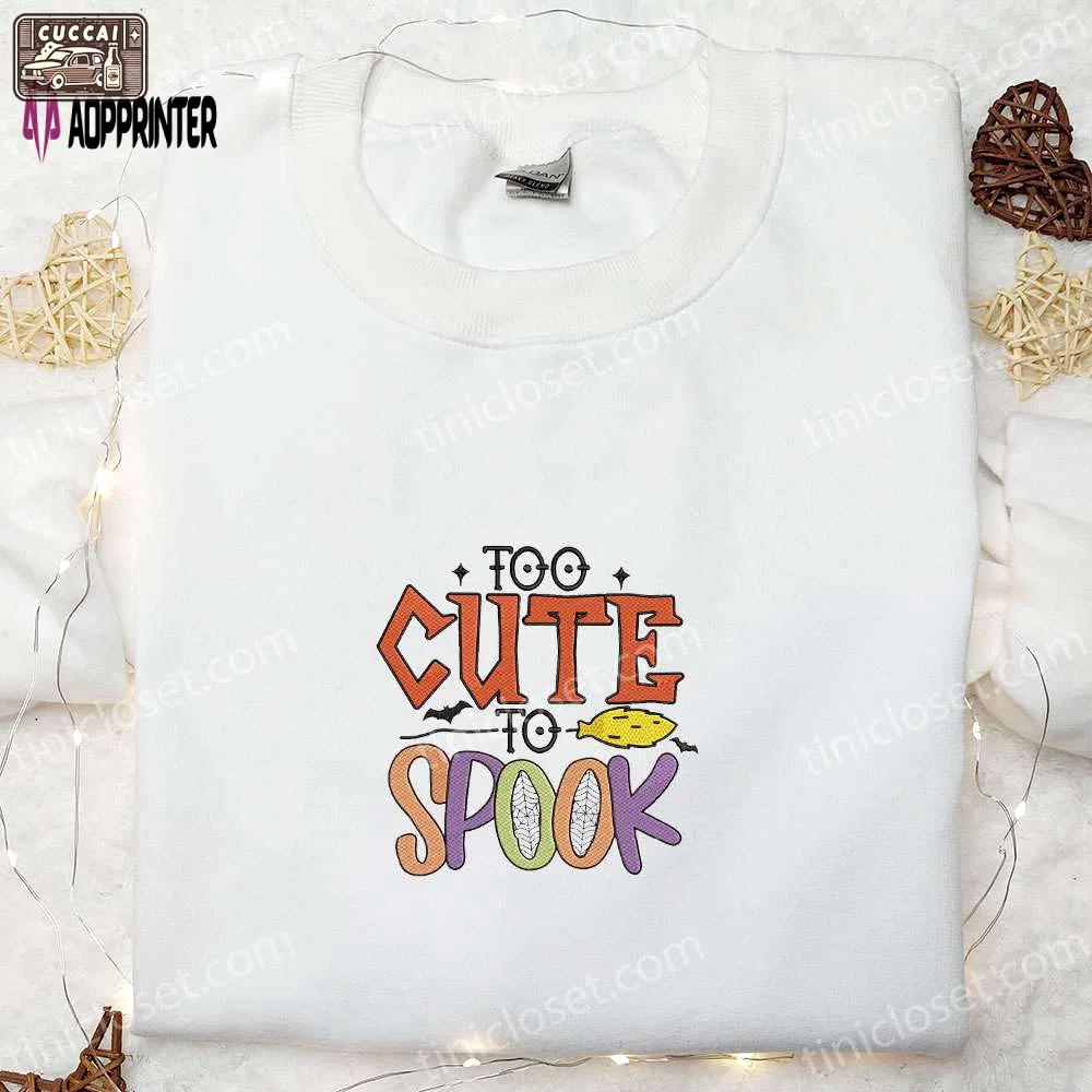 Cute & spooky: embroidered halloween shirts – perfect for a happy & cool look! Embroidered Shirt