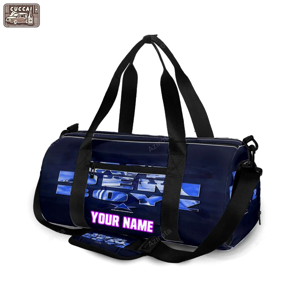 Dallas cowboys we dem boyz personalized name travel bag gym bag 262 Travel Bag
