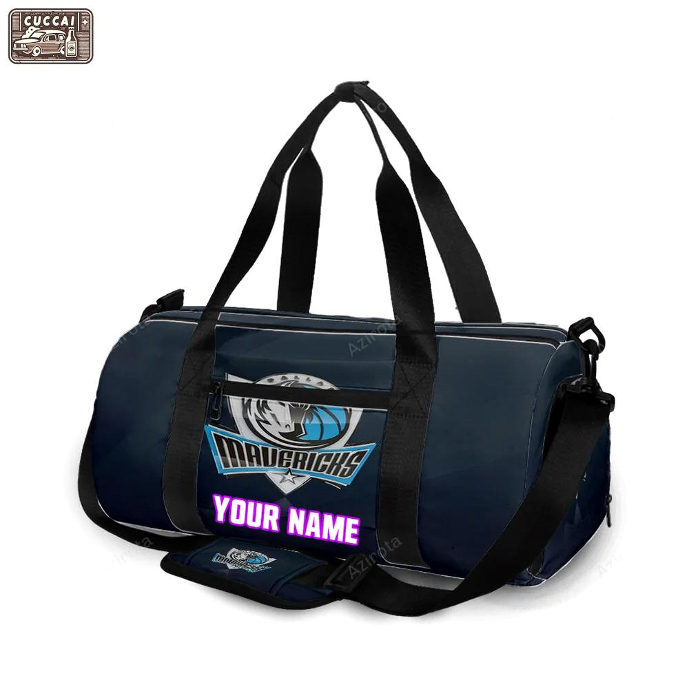 Dallas mavericks logo art 24 personalized name travel bag gym bag 1794 Travel Bag