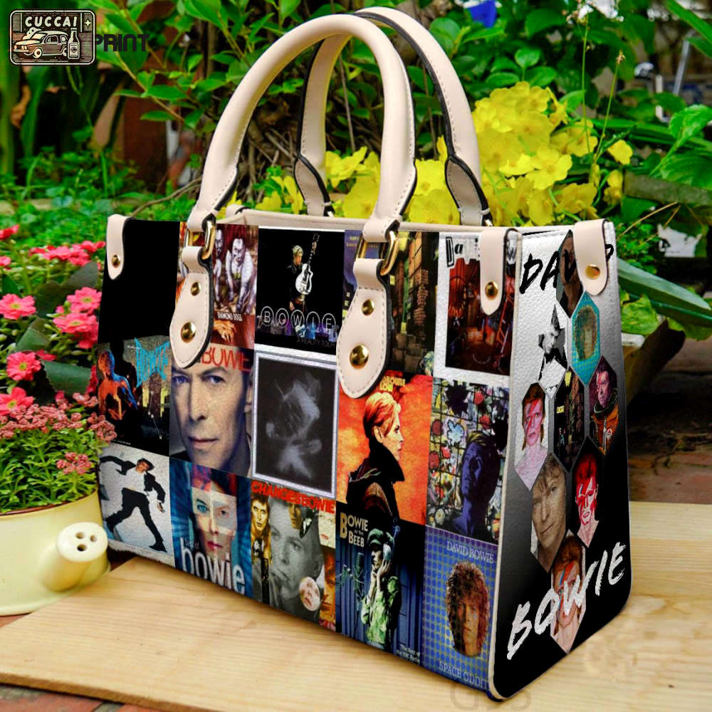 David bowie leather handbag gift for women 4552 Women Leather Hand Bag