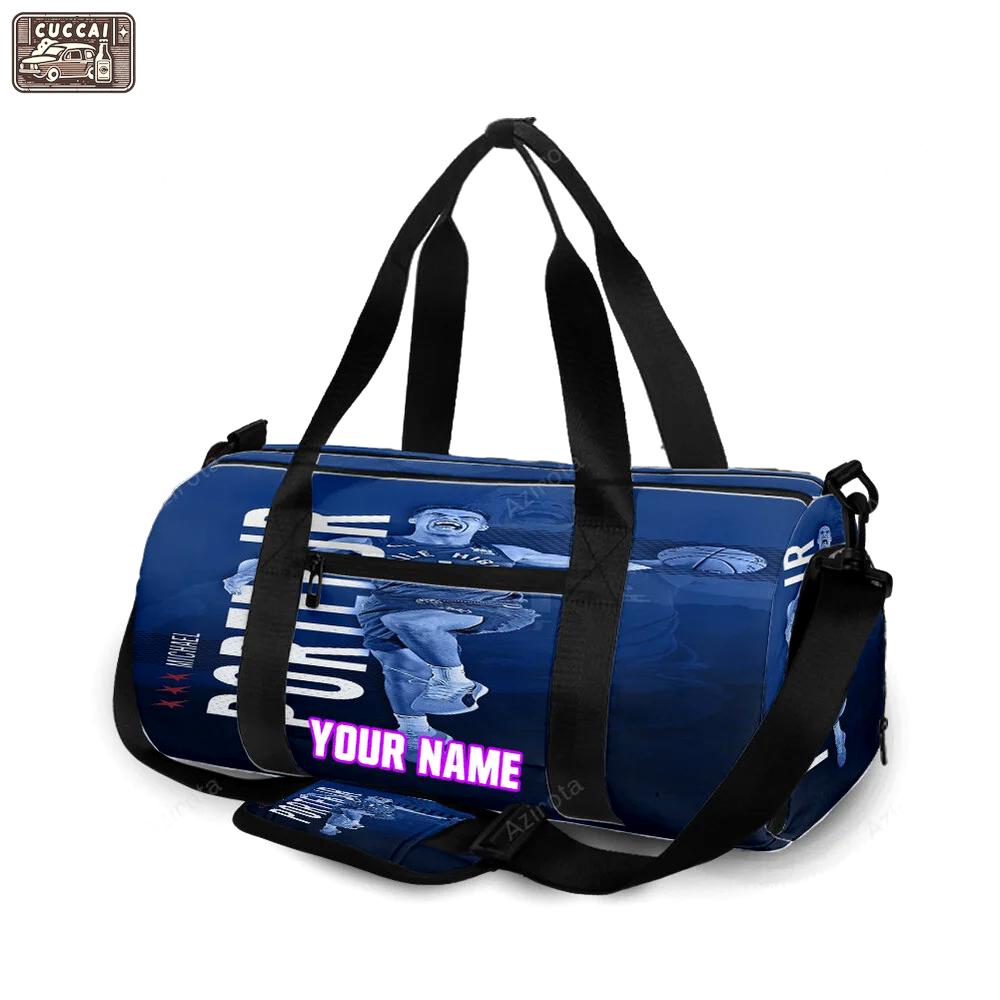 Denver nuggets michael porter jr1 personalized name travel bag gym bag 1522 Travel Bag