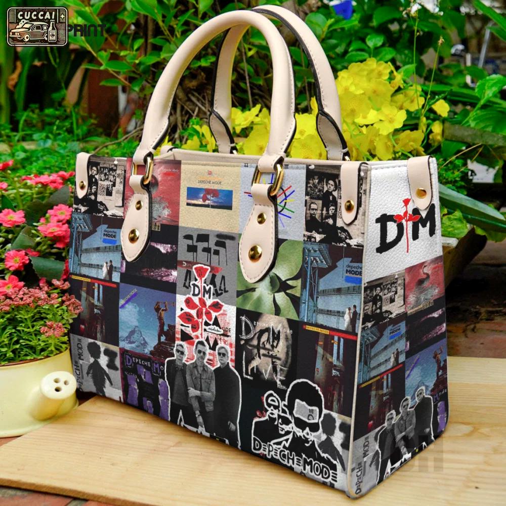 Depeche mode leather handbag gift for women 4096 Women Leather Hand Bag