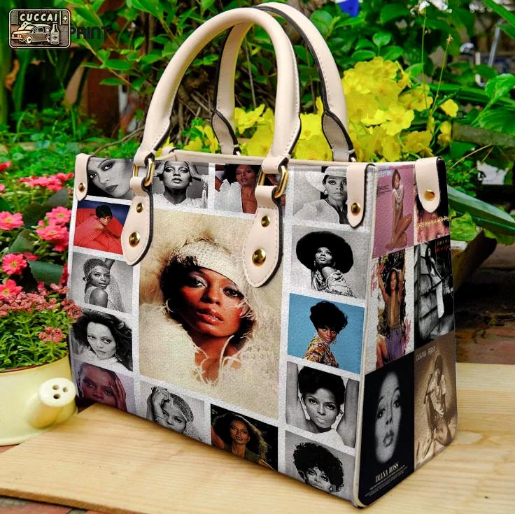 Diana ross leather handbag gift for women 467 Women Leather Hand Bag