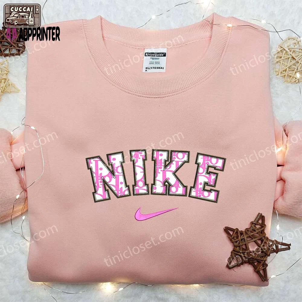 Dior x nike embroidered sweatshirt: best nike-inspired birthday gift ideas Embroidered Shirt